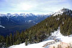 30 Mount Bourgeau, Mount Brett, Massive Mountain, Pilot Mountain, Mount Temple, Sanson Peak With Meteorological Station From Sulphur Mountain At Top Of Banff Gondola In Winter.jpg